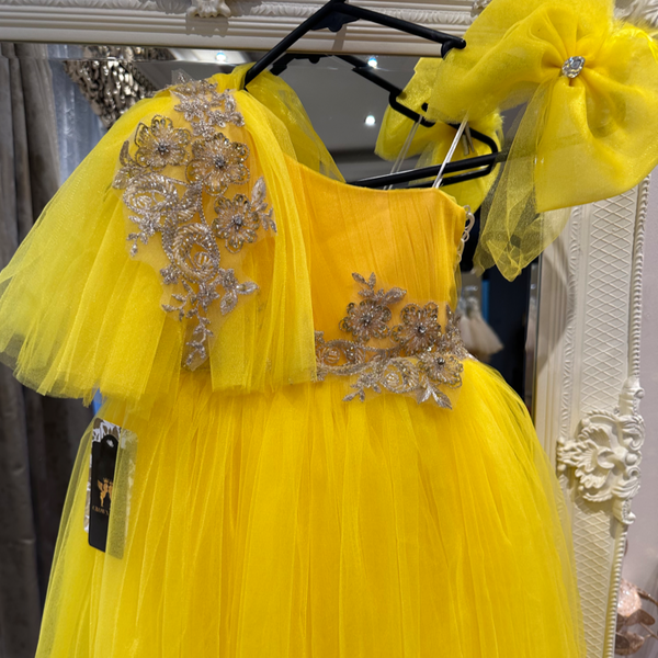 Lila Dress Yellow