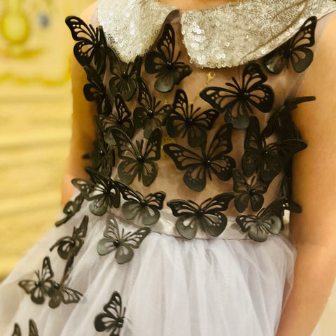 Black Butterfly Dress