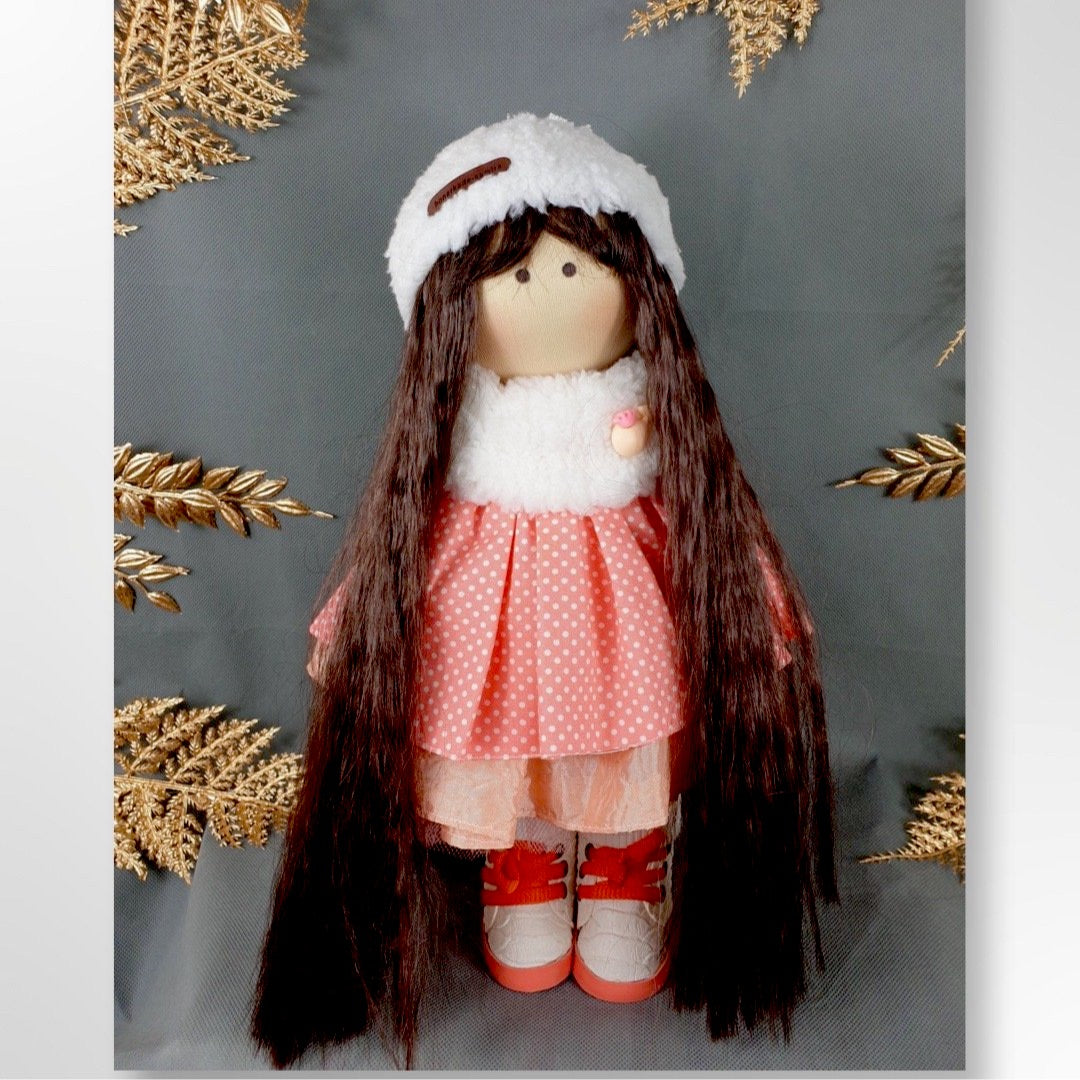 Russian tilda doll - Crown Kids