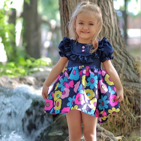 Jasmin Dress - Crown Kids